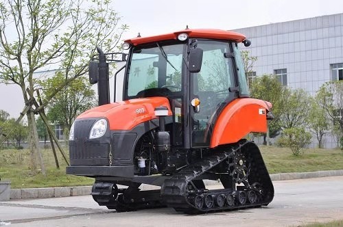 50 HP Crawler Farm Tractor Used In Water Field Compact Structure